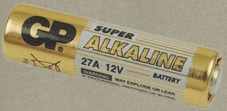 Battery for Standard Transmitter (27A)